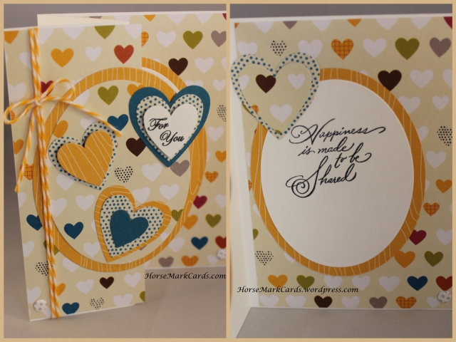 Valentine's Day Cards, cards with hearts, cards for her, romantic note card, 