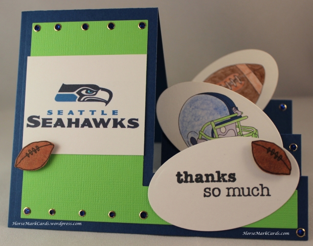 Seattle Seahawks Super Bowl Thank you card