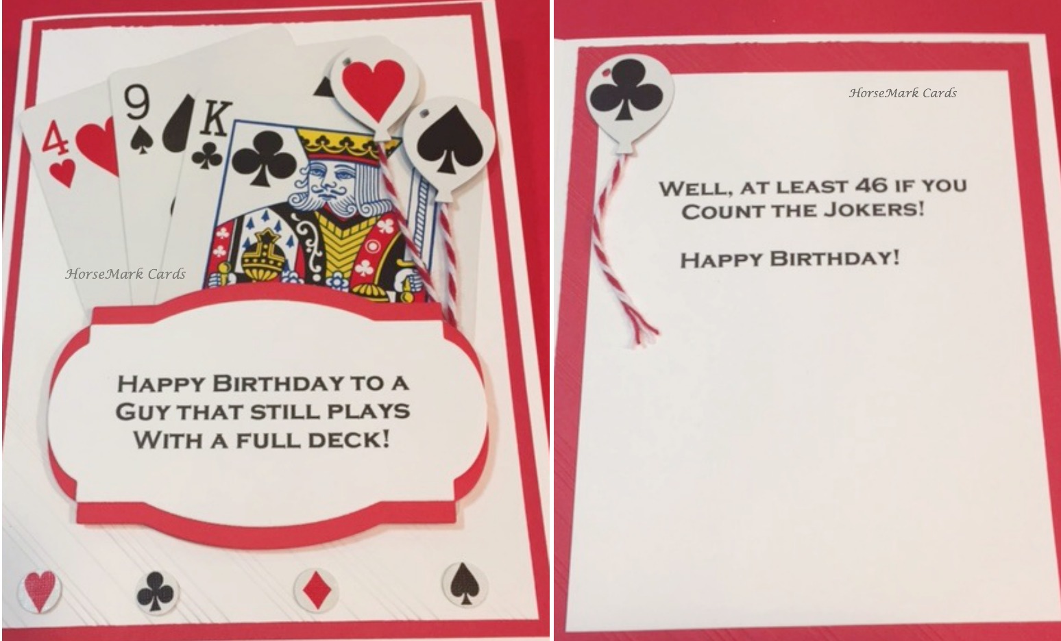 Playing Cards Birthday Chart